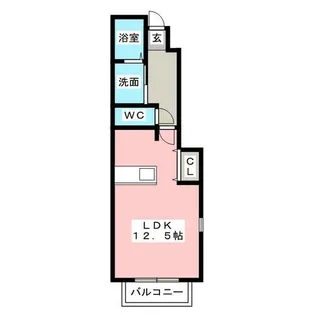 K’sハウス【1階】の間取り
