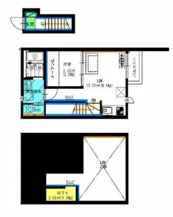 RadIAnce二ツ杁【203号室】の間取り