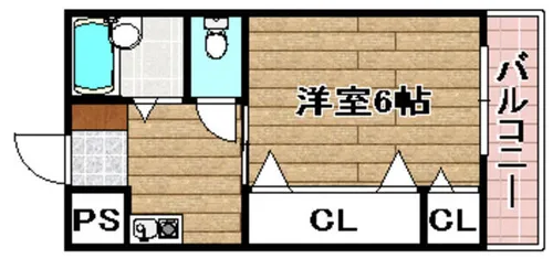 アンフィニィ松が丘【501号室】の間取り