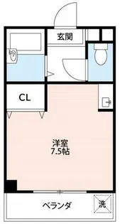 メゾン石川B【202号室】の間取り
