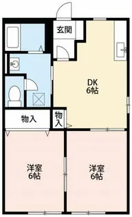 ドエル善十【1階】の間取り