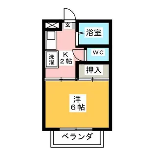 ピレニィ・ワン【2階】の間取り