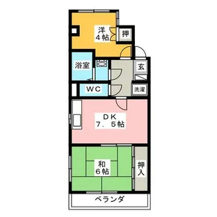 プログレス宝 B棟【3階】の間取り