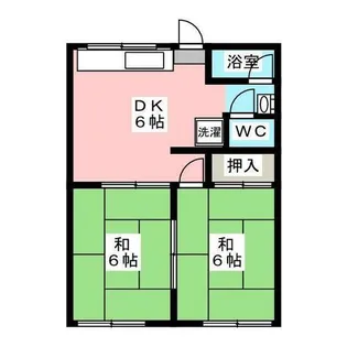 ヴィラこんどう【1階】の間取り