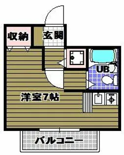 ラビクレール【3階】の間取り