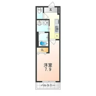パル堺北花田Ⅰ番館【1階】の間取り