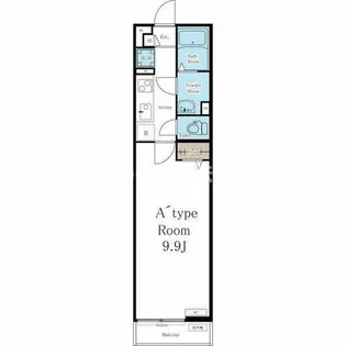 リブリ・布施【2階】の間取り