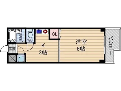 沢良宜レジデンス【303号室】の間取り