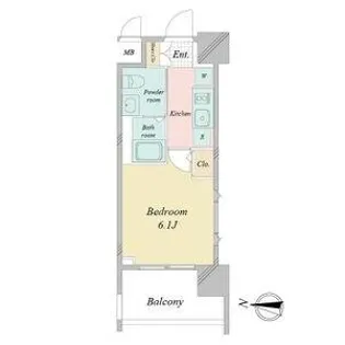 Live Casa堀田【2階】の間取り