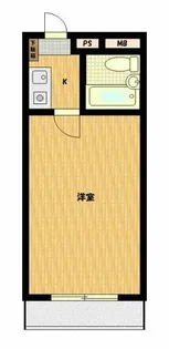 ユトリロサニー【408号室】の間取り