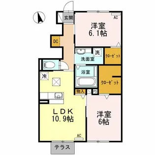 和【1階】の間取り