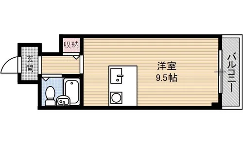 ホワイトプラザ【3階】の間取り