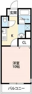 ハートヒルズ舳越【2階】の間取り