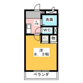 ファースト36【2階】の間取り