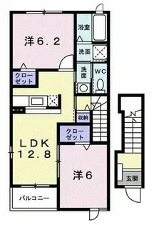 コデン 010【2階】の間取り