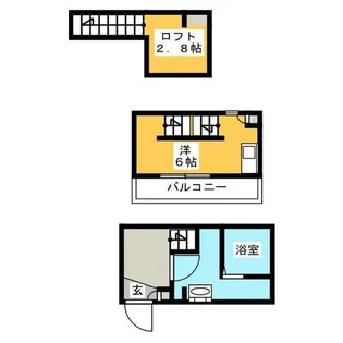 LE COCON好本町【1階】の間取り