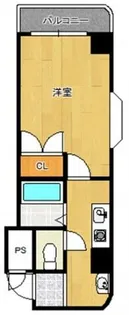 ビブレマンション篠崎【401号室】の間取り
