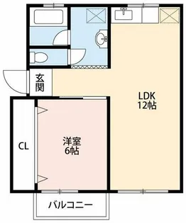 ソファレ小河原B【1階】の間取り