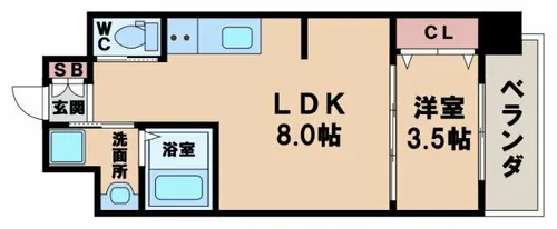 FDS NOVA【3階】の間取り
