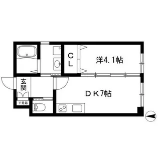 シティライツ新瑞橋【2階】の間取り