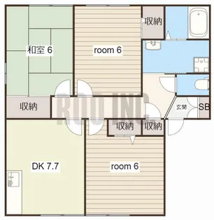 DRけやき【2階】の間取り
