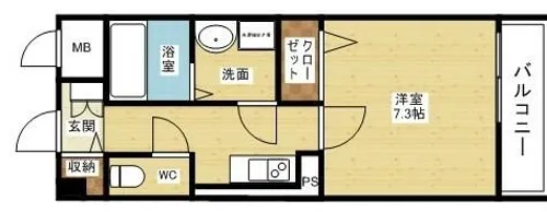 Engage T-Style【1階】の間取り