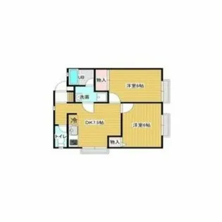 レーベンハイム【101号室】の間取り