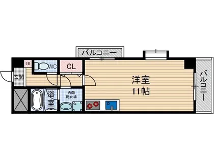 ステーションハイツ南茨木【5階】の間取り