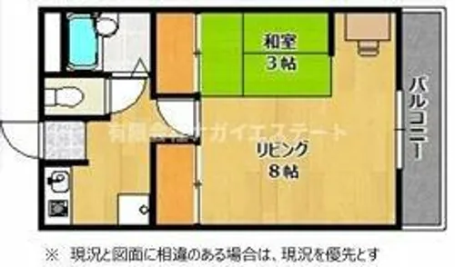 ラフェスタ加東【5階】の間取り