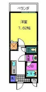 メリー・ヤード泉【2階】の間取り