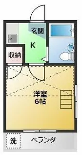 フォレスト小池【103号室】の間取り