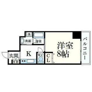 エクセル姫路【3階】の間取り