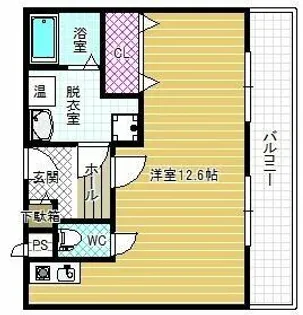 Grow Gold【2階】の間取り