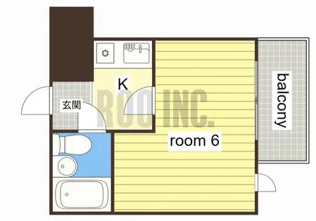 グリーンハイツ手柄【3-A号室】の間取り
