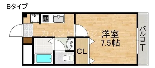 エス・スカイ【1階】の間取り