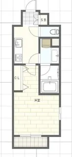 VILLA・SERENO姫路(旧名称.ルネフラッツ姫路)【5階】の間取り