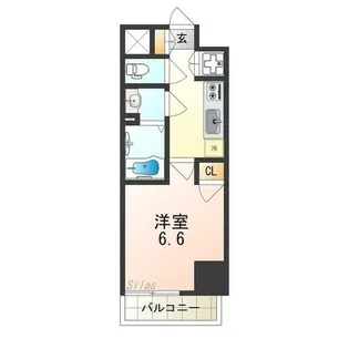 フォレストインサイド深井【6階】の間取り