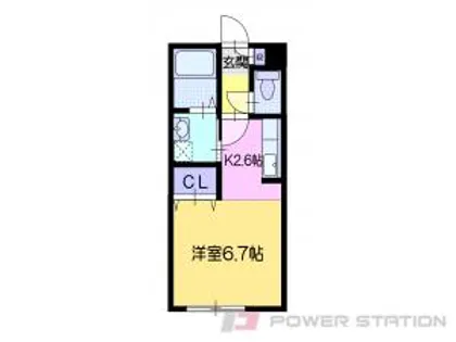 ラ・シュエットαII【2階】の間取り