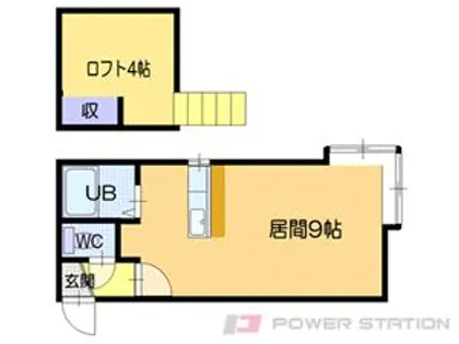 Dan De Lion【2階】の間取り