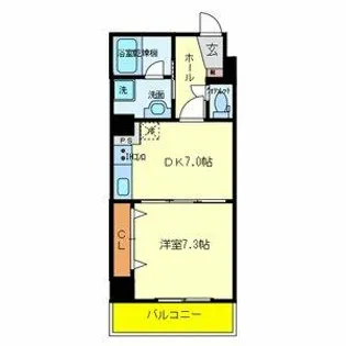 サイプレス小阪駅前【3階】の間取り
