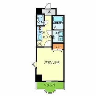 ルミエール八尾駅前【3階】の間取り