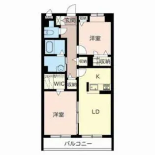 ノール ボアー 3号館【1階】の間取り