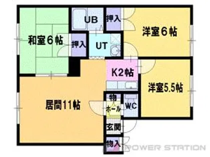 メイユールあびこ【2階】の間取り