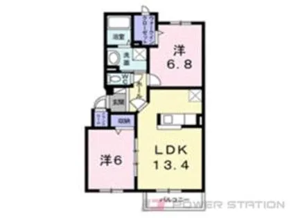 ハッピーツリー【3階】の間取り