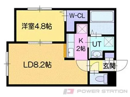 Rose Terrace(ローズテラス)【1階】の間取り