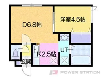 クローバー【1階】の間取り