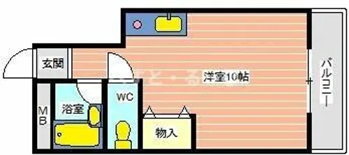 ココ・バレー【4階】の間取り