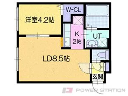 CONAN富士(コナンフジ)【2階】の間取り