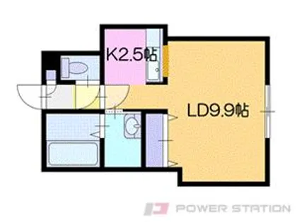 シャングリラ恵み野【1階】の間取り