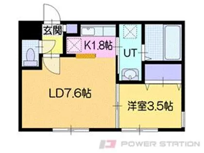 KENT Collection Ⅱ【4階】の間取り